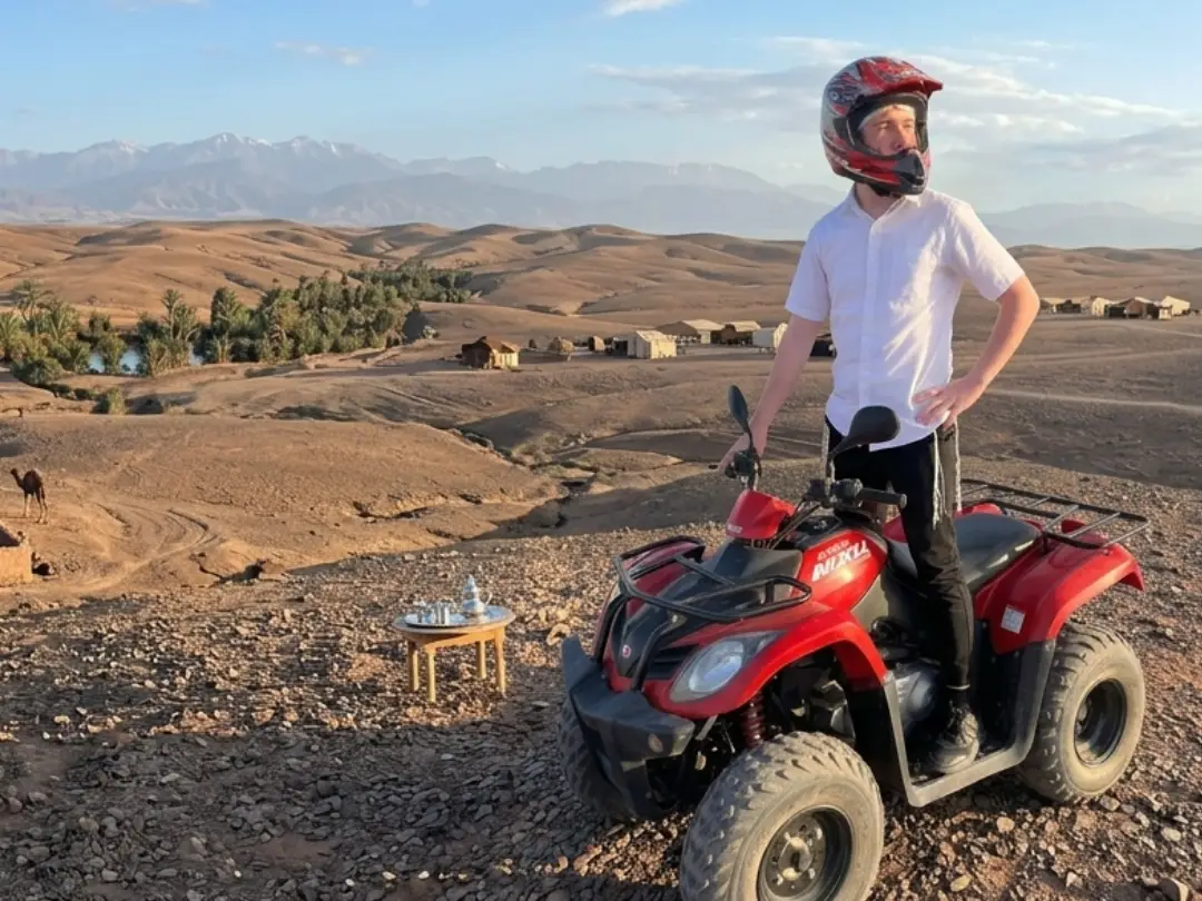 Marrakech Quad Biking Agafay Desert | Half Day Desert ATV Tour